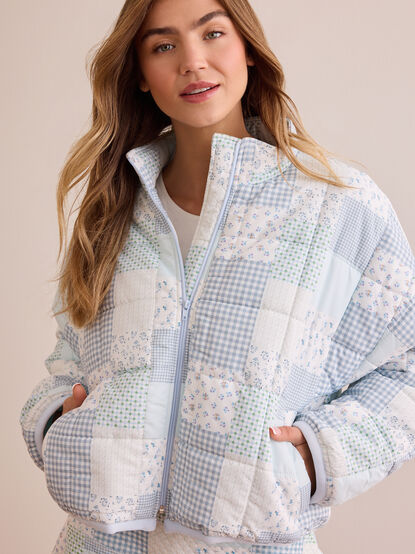 Comfort Patchwork Quilted Puffer - TULLABEE
