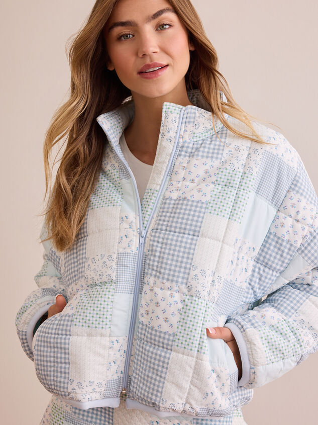 Comfort Patchwork Quilted Puffer - TULLABEE