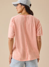 Cammie Pocket Tee Detail 3 - TULLABEE