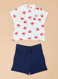 Crabby Cuties Boys Polo Set - TULLABEE