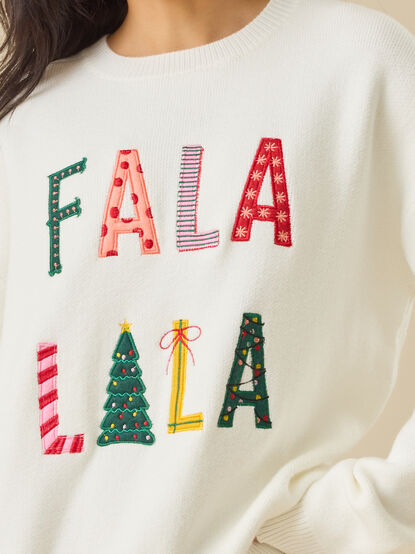 Falala Embroidered Sweater - TULLABEE