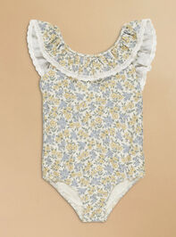 Margaret Floral One Piece Swimsuit by Rylee + Cru - TULLABEE
