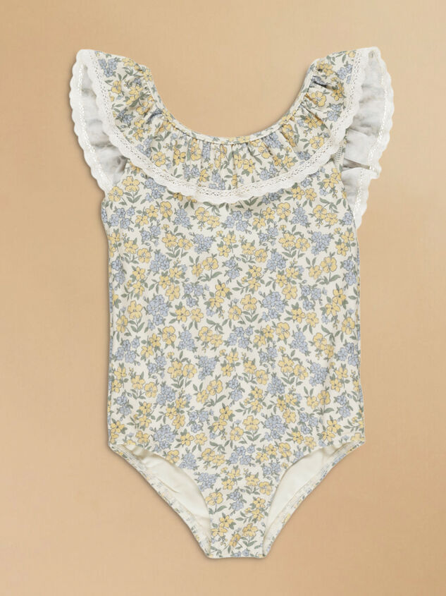 Margaret Floral One Piece Swimsuit by Rylee + Cru - TULLABEE