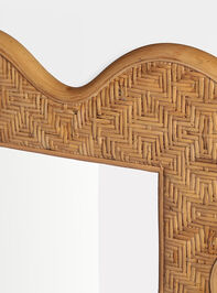 Calia Rattan Mirror Detail 4 - TULLABEE