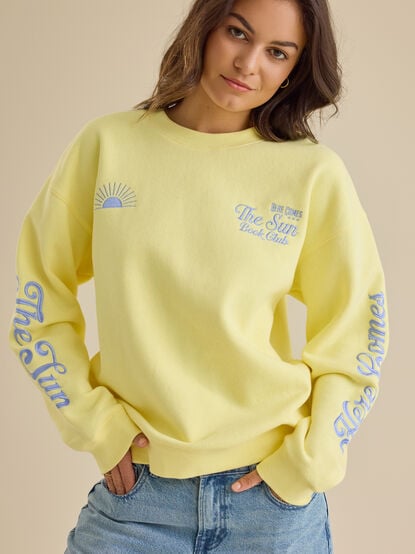 Here Comes The Sun Pullover - TULLABEE