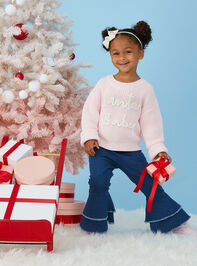 Santa Baby Stitch Sweater - TULLABEE