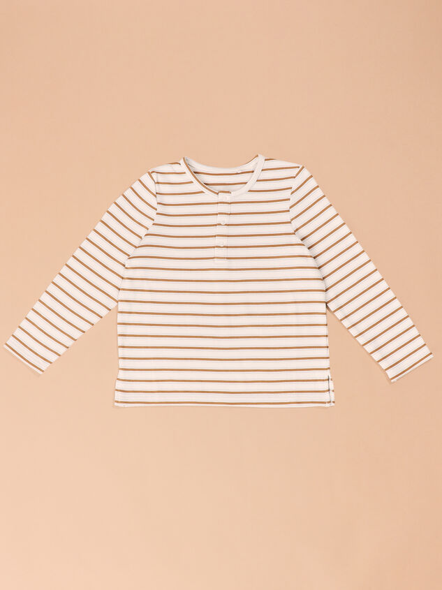 Samuel Stripe Henley Top - TULLABEE