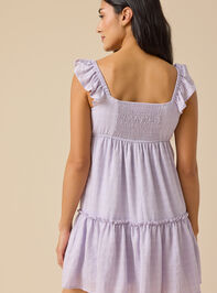 Lilith Mini Dress Detail 4 - TULLABEE