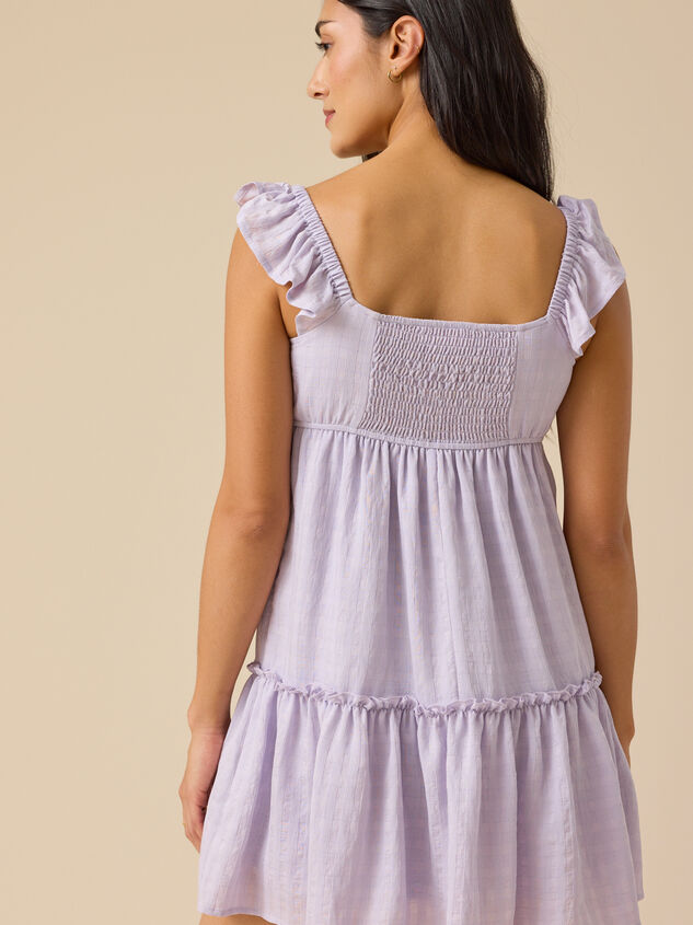 Lilith Mini Dress Detail 4 - TULLABEE