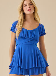 Haisley Layered Crossover Romper - TULLABEE