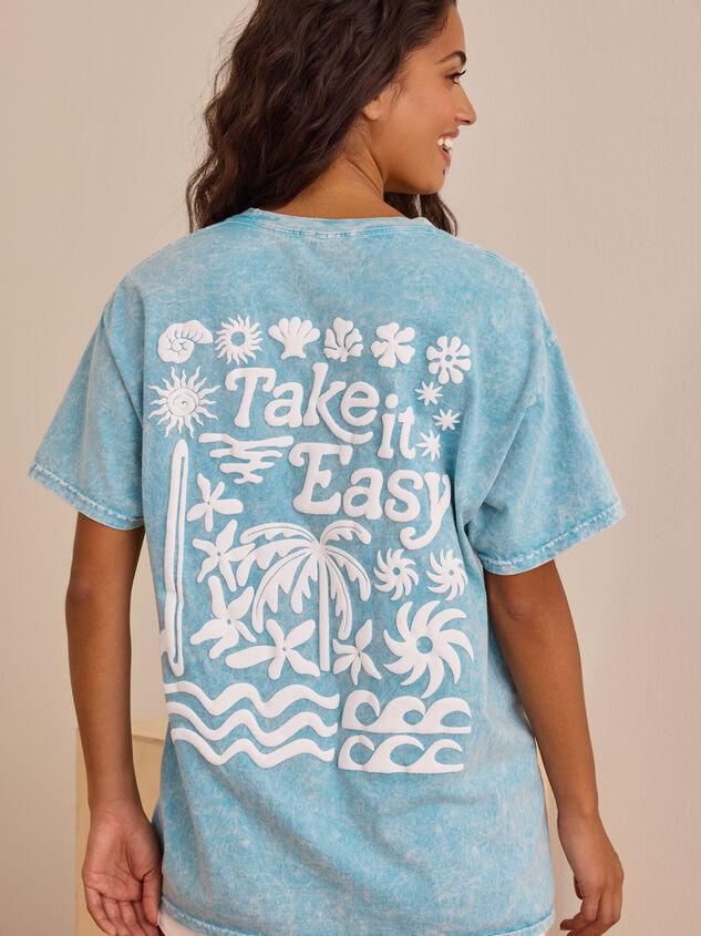 Take It Easy Graphic Tee - TULLABEE