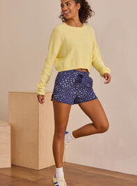 Crossed Paths Circle-Back Pullover Detail 3 - TULLABEE