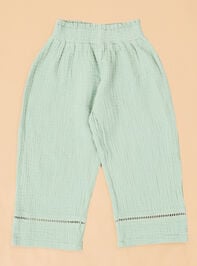 Camilla Floral Top and Pant Set Detail 4 - TULLABEE