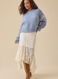 Faith Midi Lace Skirt - TULLABEE