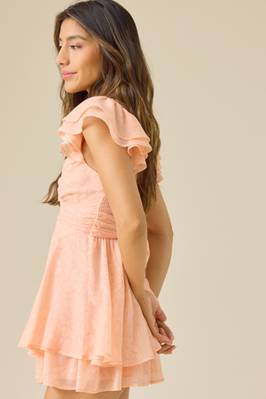 Lainey Double Layer Romper - Altar'd State - 