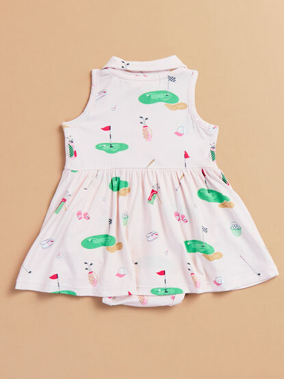 Little Caddy Polo Bodysuit Dress - TULLABEE