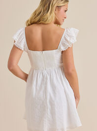 Rosy Mini Dress Detail 4 - TULLABEE