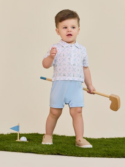 Ellis Polo Romper - TULLABEE