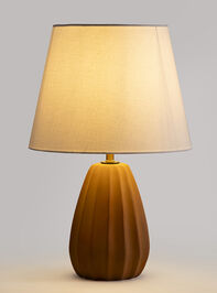 Iris Terracotta Table Lamp Detail 3 - TULLABEE