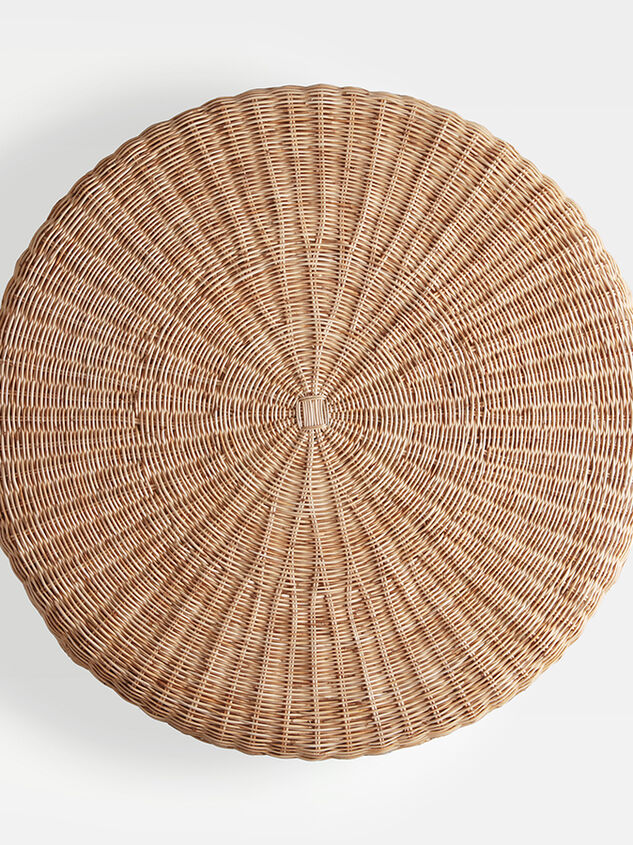 Marina Woven Bistro Table Detail 3 - TULLABEE
