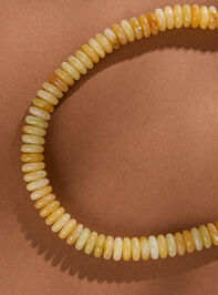 Camille Beaded Necklace Detail 2 - TULLABEE