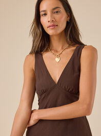 Dakota Maxi Dress Detail 4 - TULLABEE