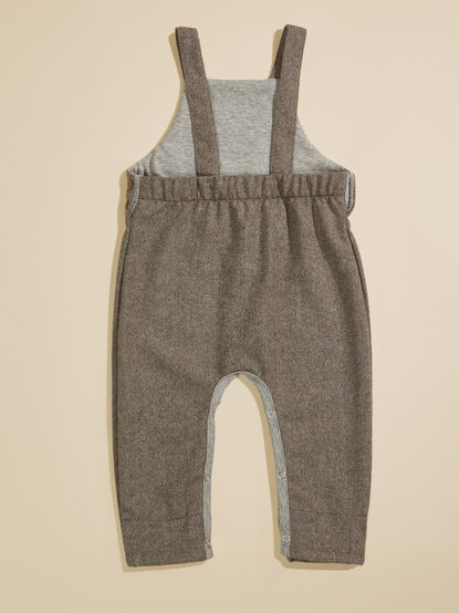Carter Tweed Baby Overalls by Me + Henry - TULLABEE