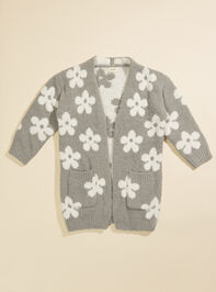 Isla Floral Toddler Cardigan - TULLABEE