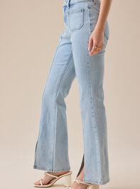 Paisley Sailor Pocket Jeans Detail 4 - TULLABEE