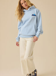 Lift My Eyes To The Mountains Hoodie Detail 3 - TULLABEE