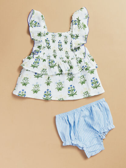 Mariella Floral Tank and Bloomer Set by Mudpie - TULLABEE