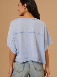 Khani Boxy Pocket Tee Detail 3 - TULLABEE