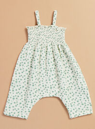 Jadeite Floral Smocked Jumper - TULLABEE