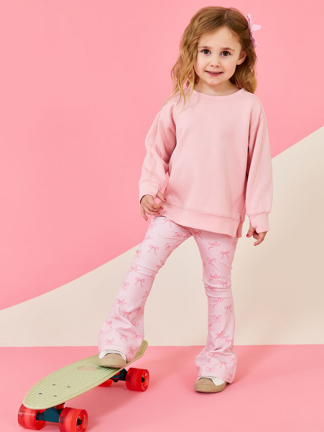 Bows Flare Leggings - TULLABEE