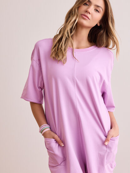 Hang Tough Reversible Tee Romper - TULLABEE