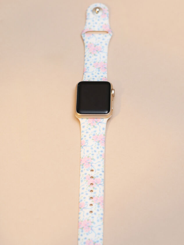 Flora Bow Watch Band Detail 3 - TULLABEE