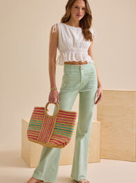 Asha Embroidered Top Detail 2 - TULLABEE