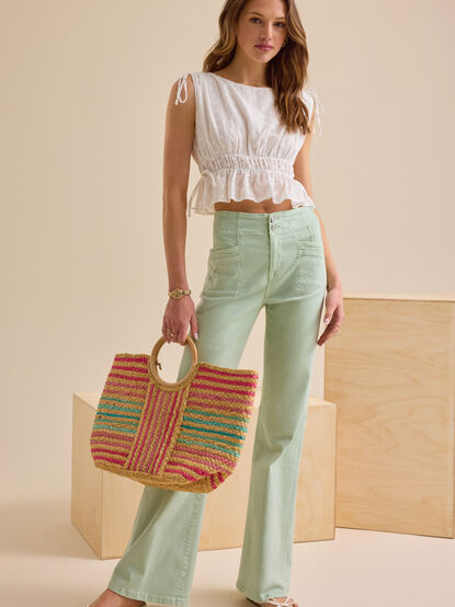 Asha Embroidered Top - TULLABEE