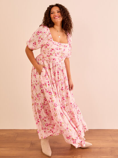 Wilow Floral Maxi Dress - TULLABEE