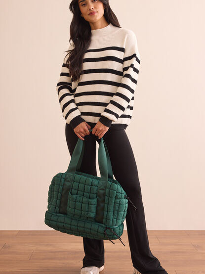 Studio Stride Mockneck Sweater - TULLABEE