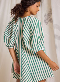 Posie Stripe Romper Detail 6 - TULLABEE