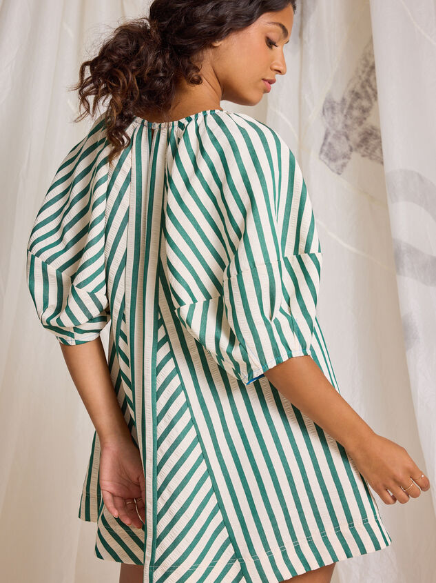 Posie Stripe Romper Detail 6 - TULLABEE