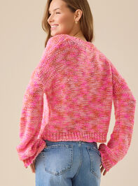 Poppy Bright Pullover Sweater Detail 6 - TULLABEE