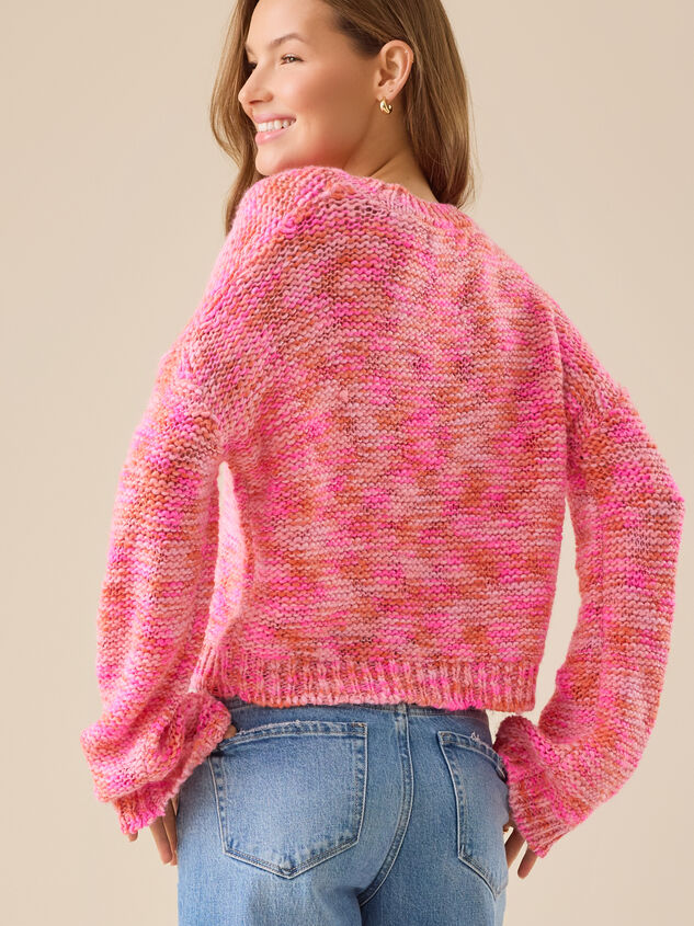 Poppy Bright Pullover Sweater Detail 6 - TULLABEE