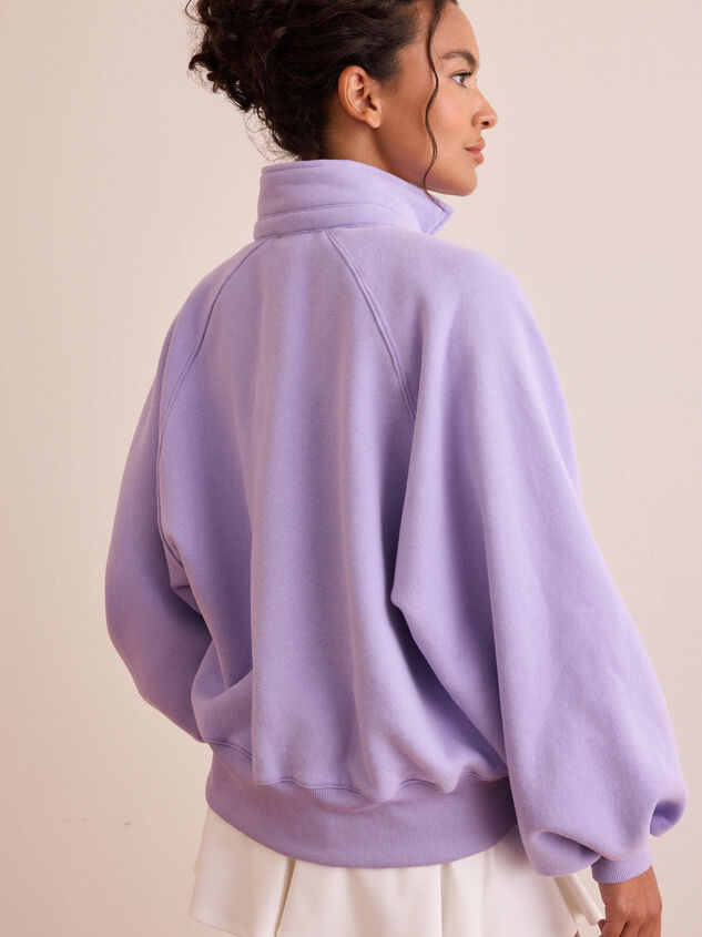 Peak Balloon Sleeve Pullover Detail 4 - TULLABEE