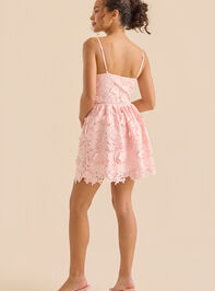 Silvyn Lace Mini Dress Detail 5 - TULLABEE