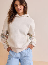 Champ Patchwork Hoodie Detail 3 - TULLABEE