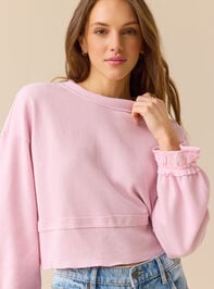 Josephina Thermal Lace Top Detail 3 - TULLABEE