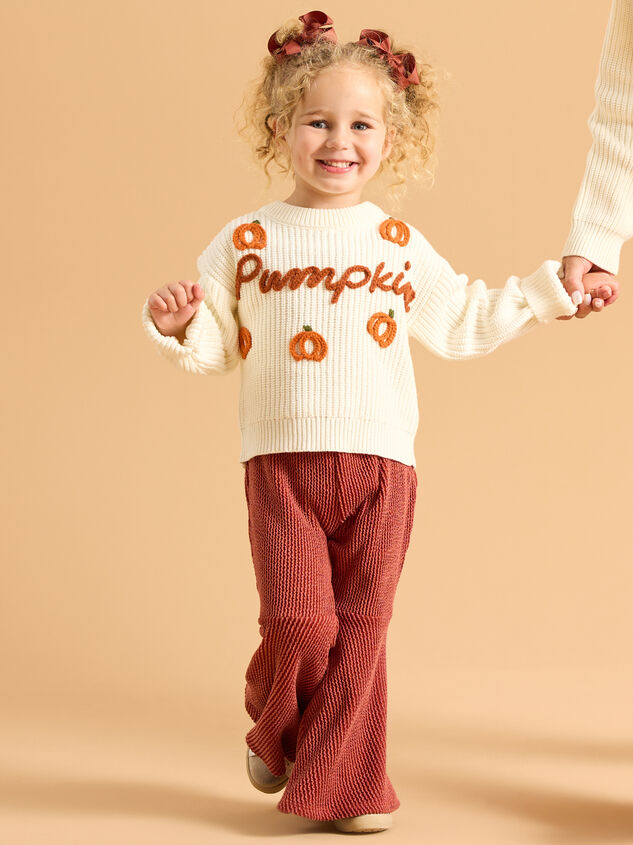 Pumpkin Stitch Sweater - TULLABEE