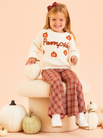Pumpkin Stitch Sweater - TULLABEE